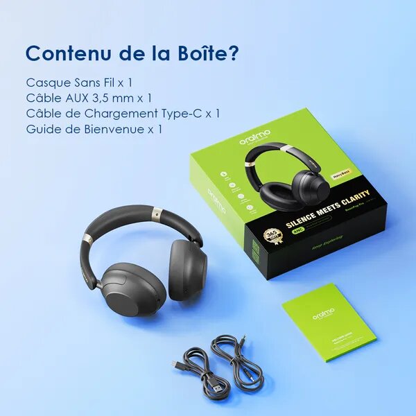 Casque Bluetooth Oraimo Confort