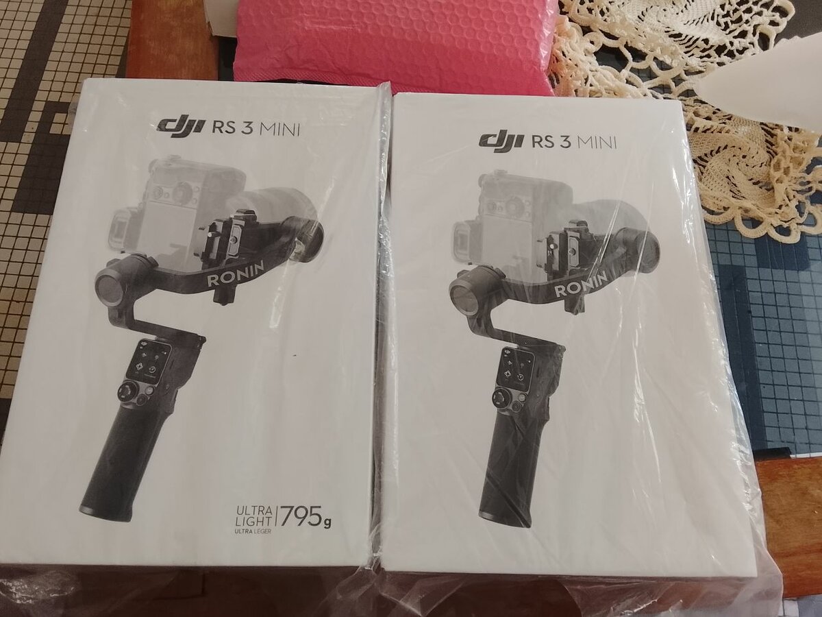Stabilisateur DJI RS 3 Mini