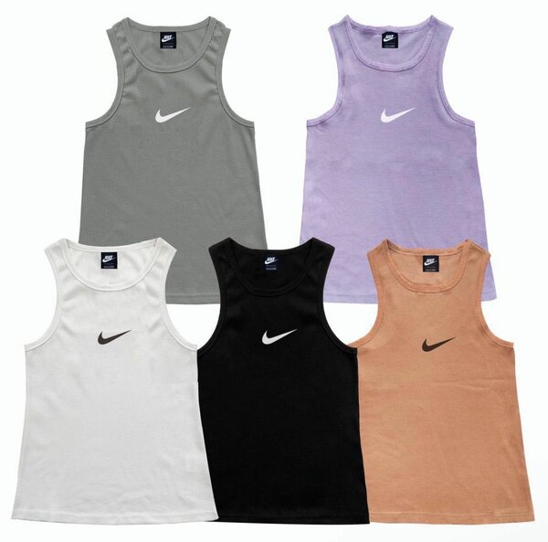 Débardeurs sport colorés mixtes