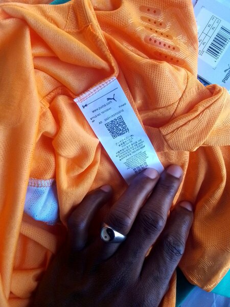 Maillot de sport Puma orange