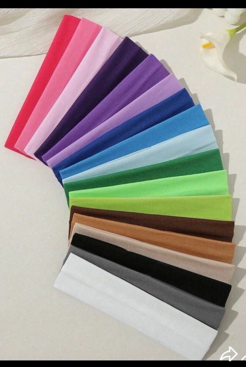 Lot de bandeaux colorés