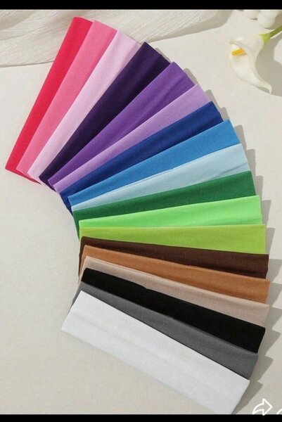 Lot de bandeaux colorés