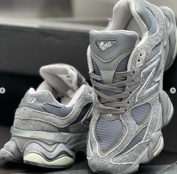 Кроссовки New Balance 9060 серый/серебристый