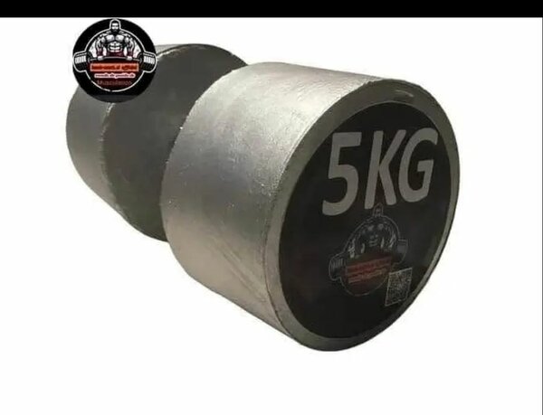 Haltère 5kg en métal solide