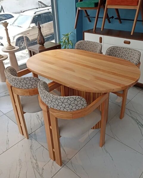 Ensemble table à manger bois