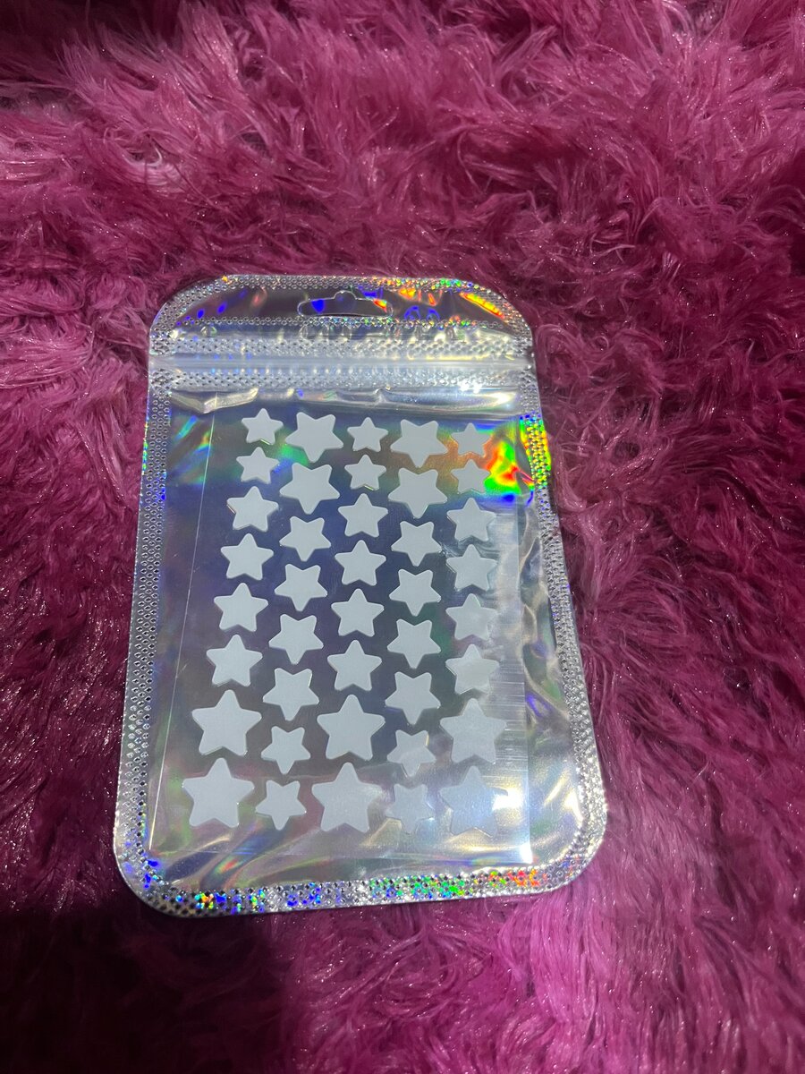 Holographic Star Stickers