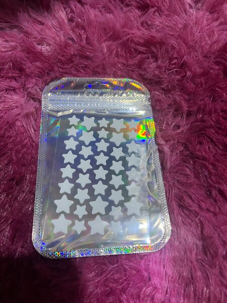 Holographic Star Stickers