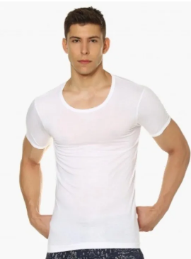 Pack of 12 Al-qaim Men's Cotton Half Sleeves Vest