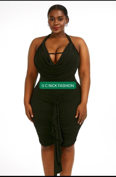 Robe de soirée élegante taille plus