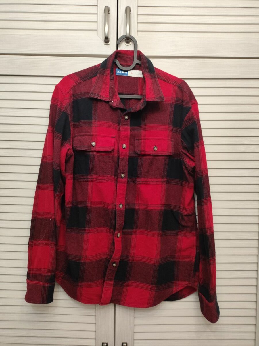 Клетчатая рубашка OLD NAVY