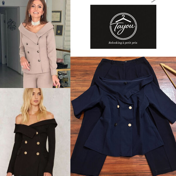 Ensemble blazer 2 pièces