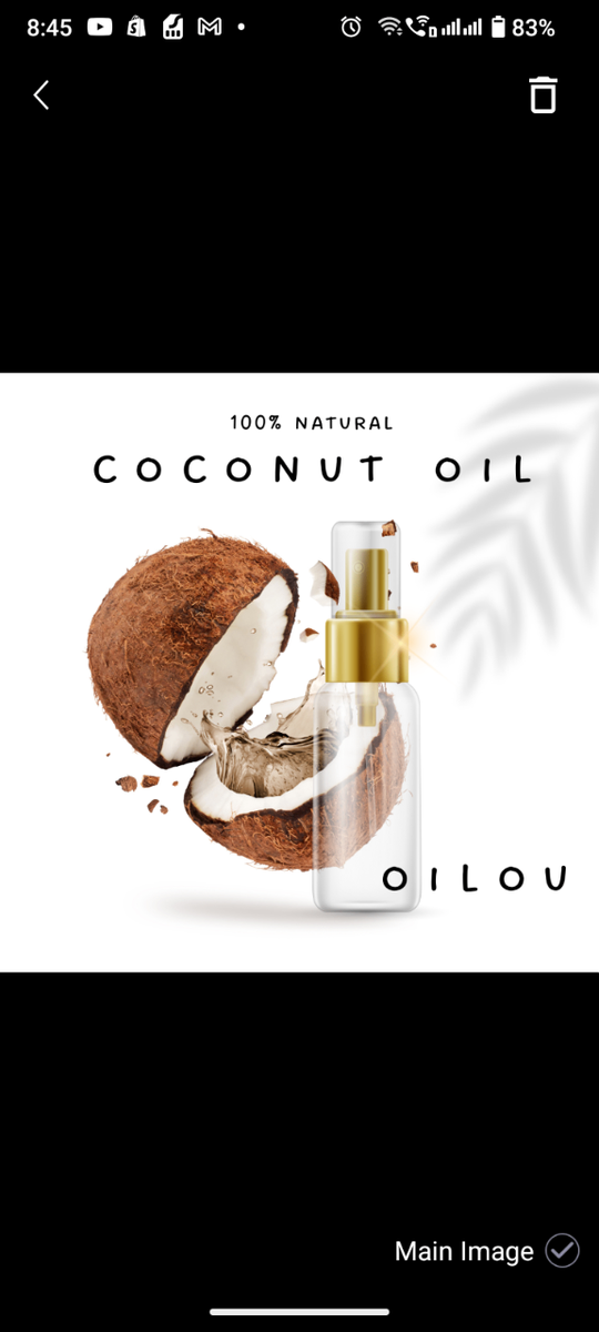 Coconut oil 100 % organic