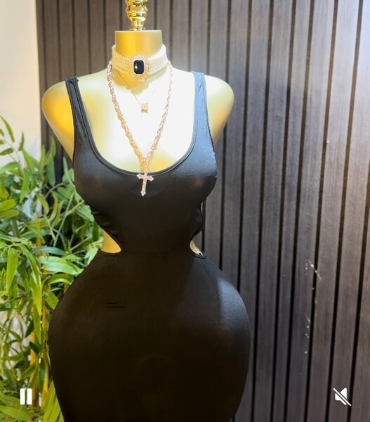 Robe dos ouvert