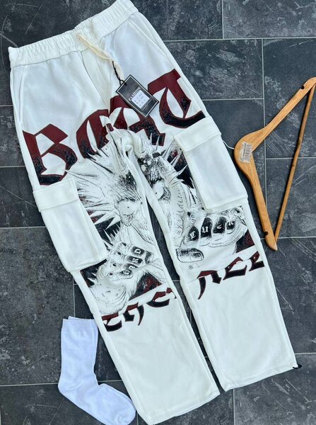 Pantalons cargo imprimés urbains