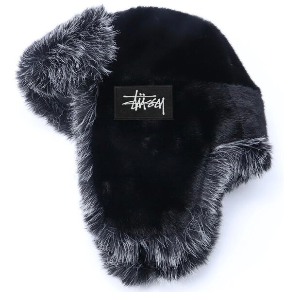 Шапка ушанка Stussy