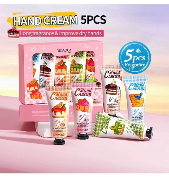 Crème Mains Bioaqua 5pcs