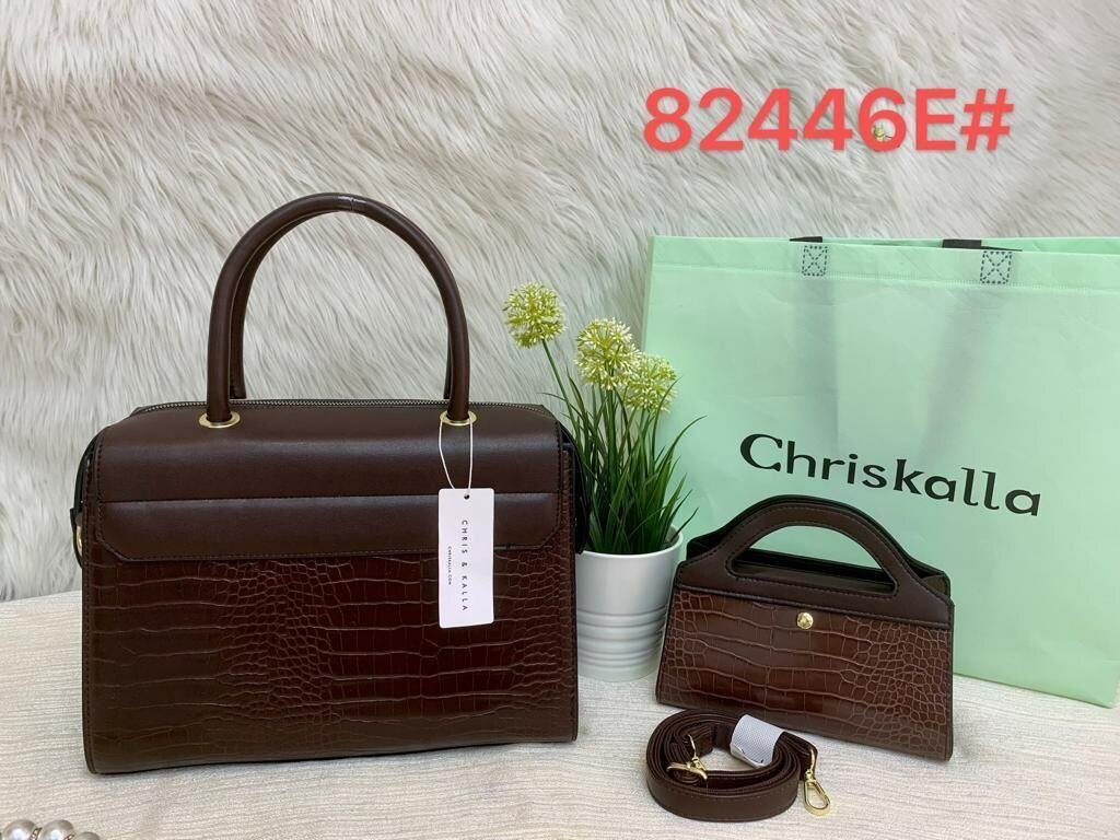 2 in 1 Quality Leather Women Handbags
