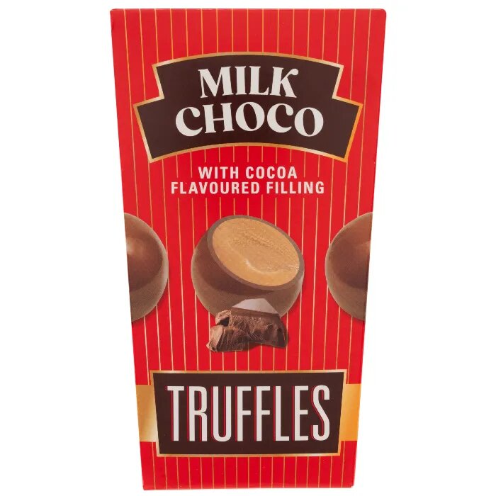 Luxury Milk White Dark Truffles 110g