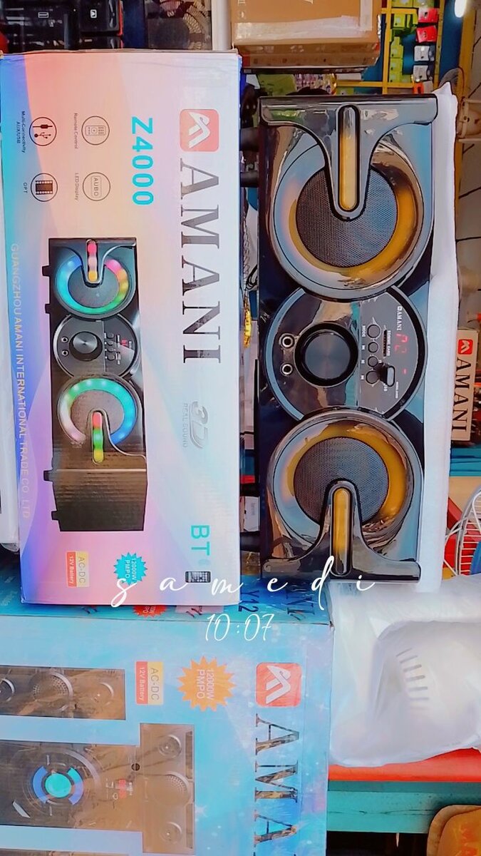 Enceintes Bluetooth Amani M4