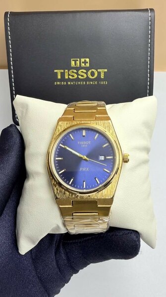MONTRE TISSOT FOND BLEU