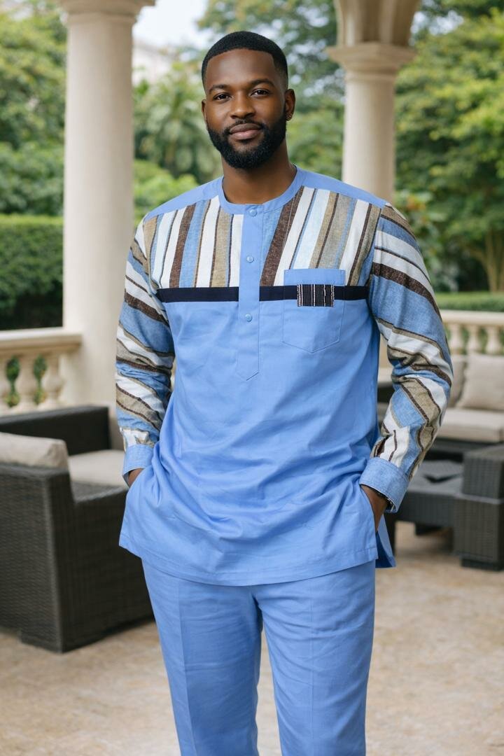 Boubou Africain Élégant