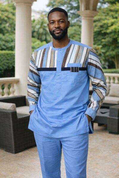 Boubou Africain Élégant