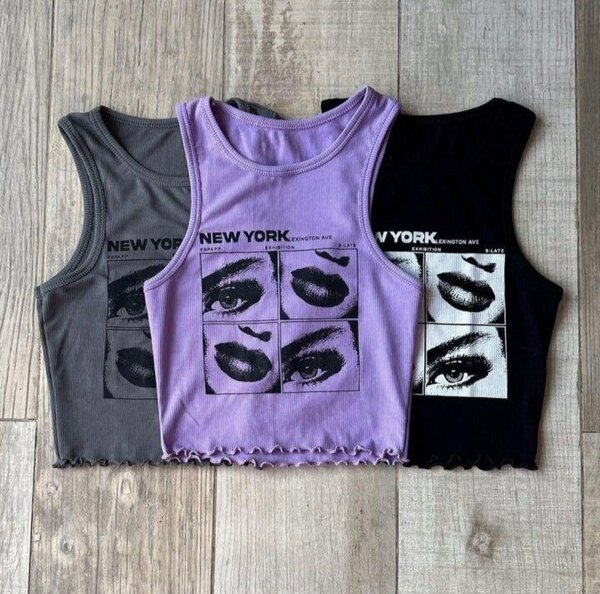 Débardeurs femme style graphique