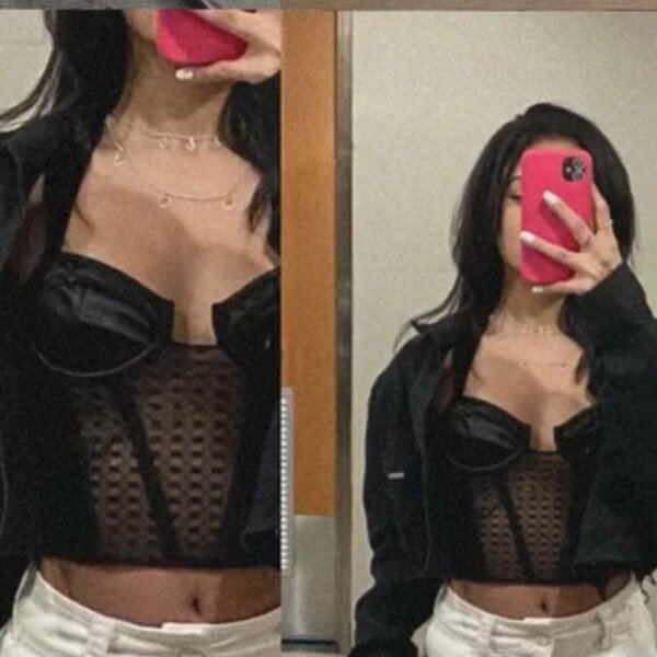 Bustier transparent sexy