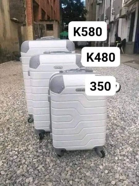 Beautiful traveling suitcases