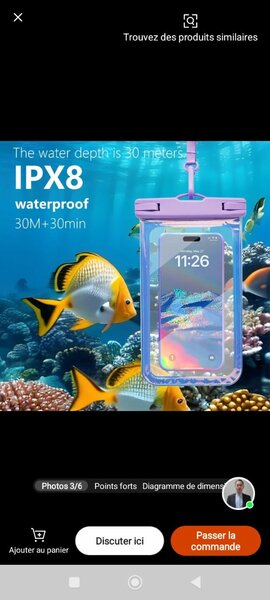 Pochette intelligente