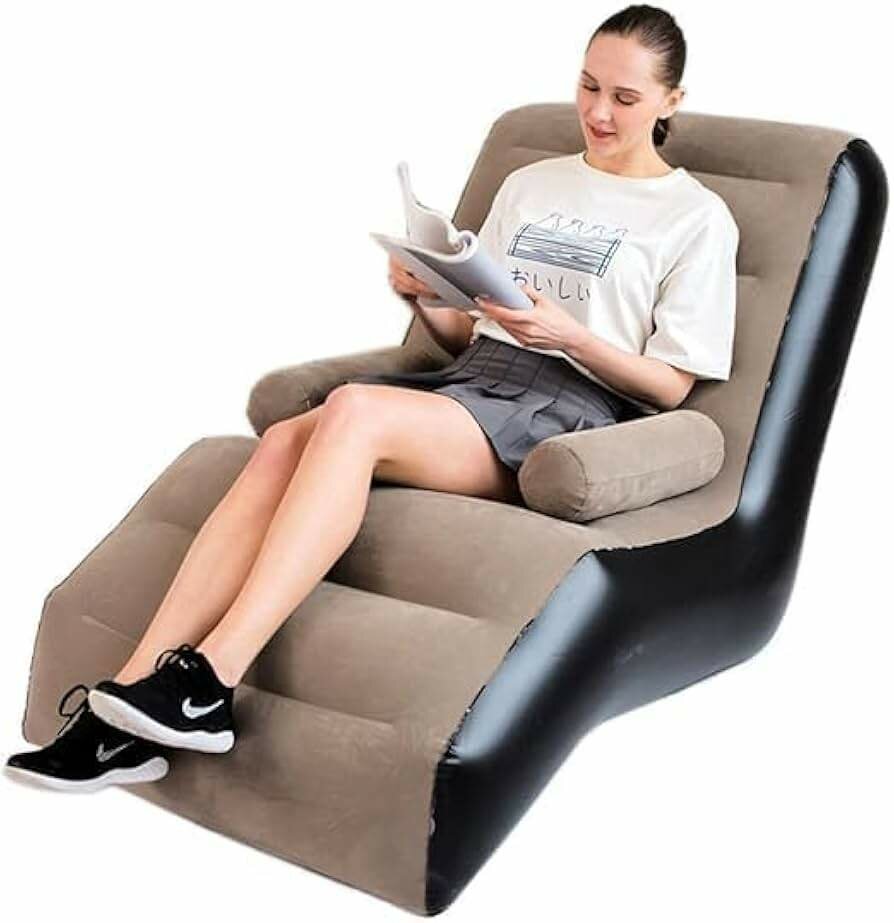 Canapé gonflable minimaliste pour adultes-confortable