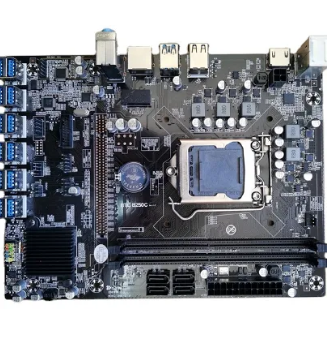 B250c Mining Motherboard 12 GPU Video Card Supported 12 USB Ports New