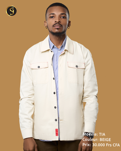 Surchemise TIA Beige