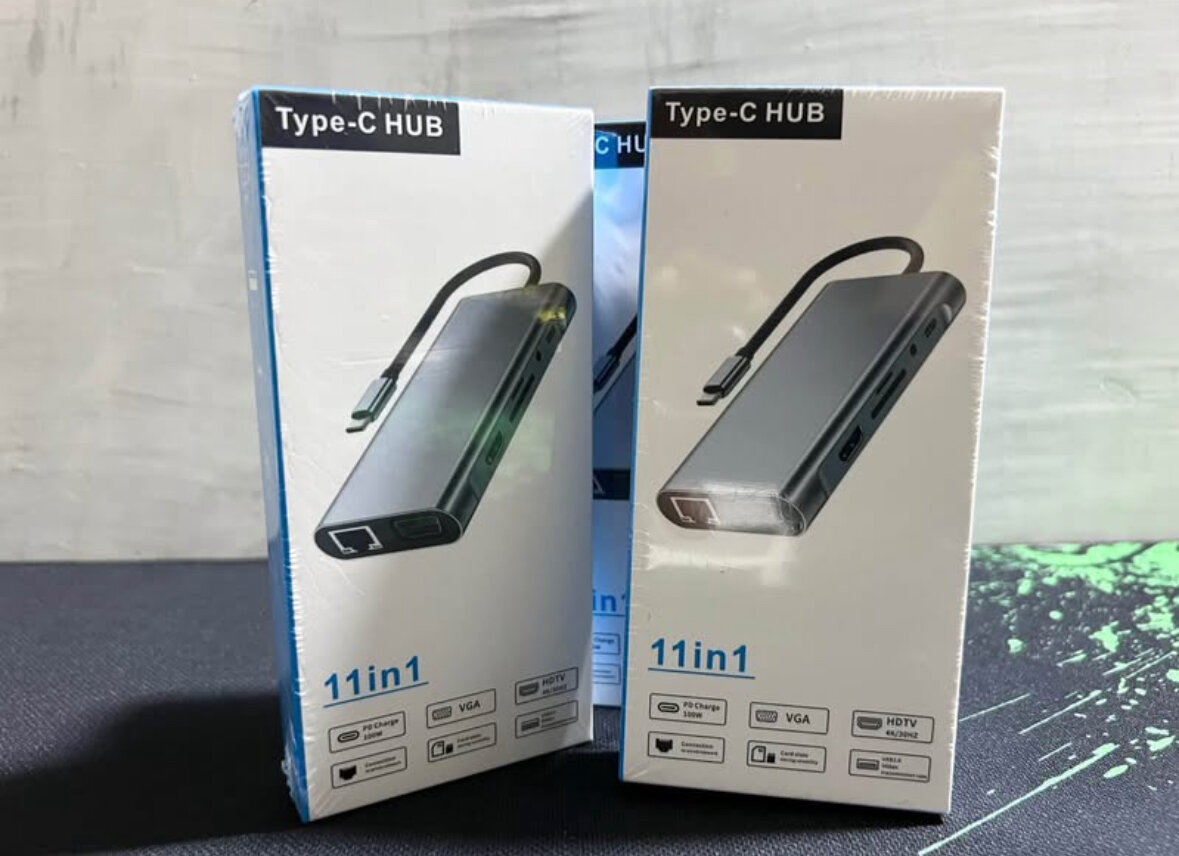 Hub USB-C 11-en-1 Multifonction