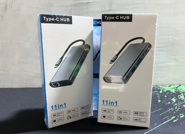 Hub USB-C 11-en-1 Multifonction