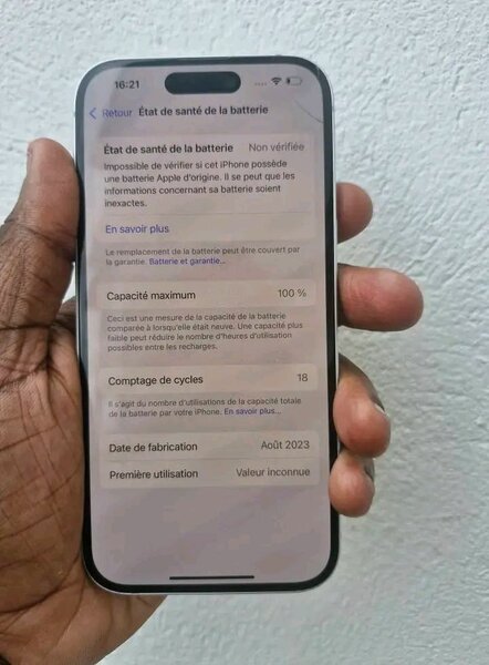 iPhone Moderne 128GB Blanc