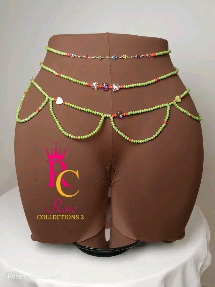 Ceinture de perles mode