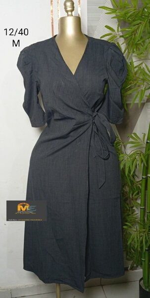 Robe  grise élégante