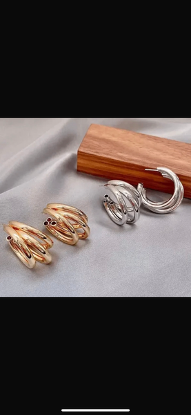 Trendy Teardrop and Layered Earrings