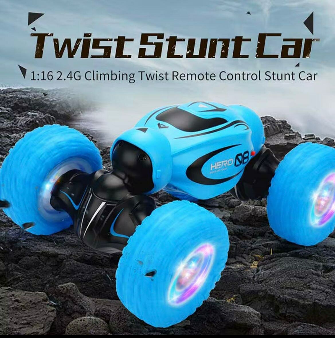 Voiture Cascade RC LED