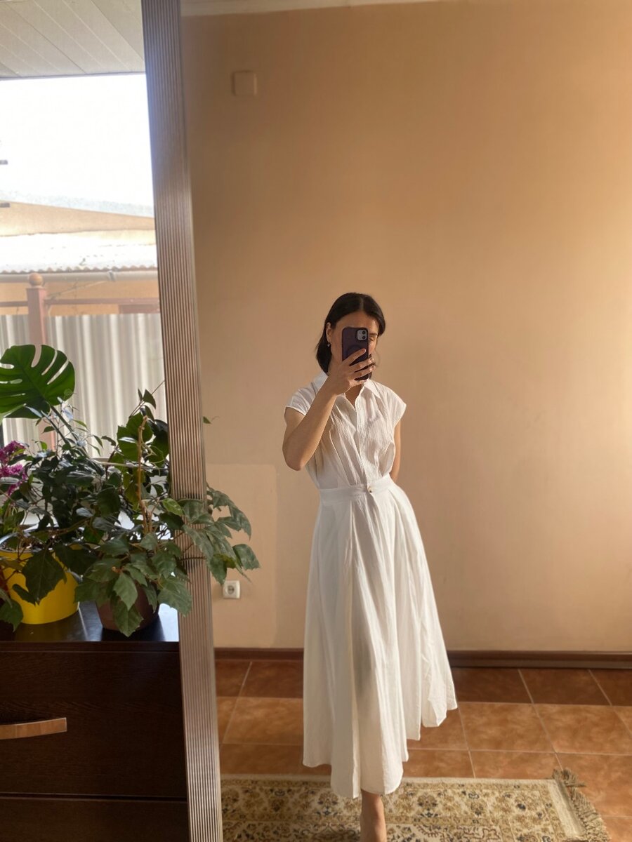 Легкое воздушное платье