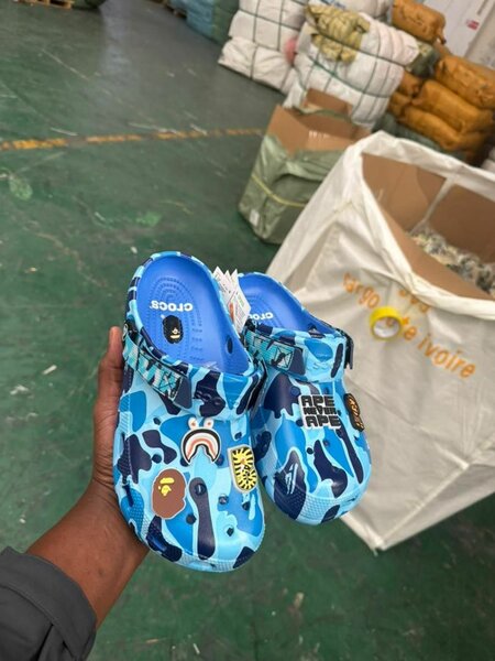 Sabots Bleu Camouflage