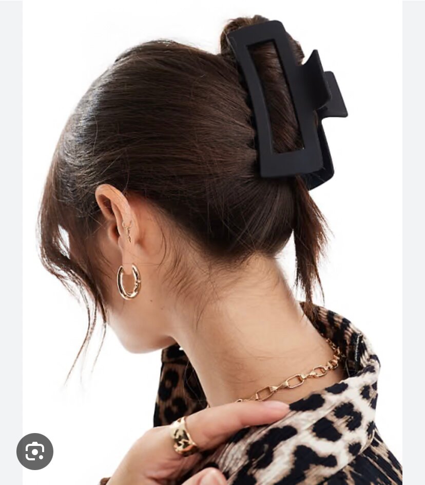 Barrettes à strass glamour