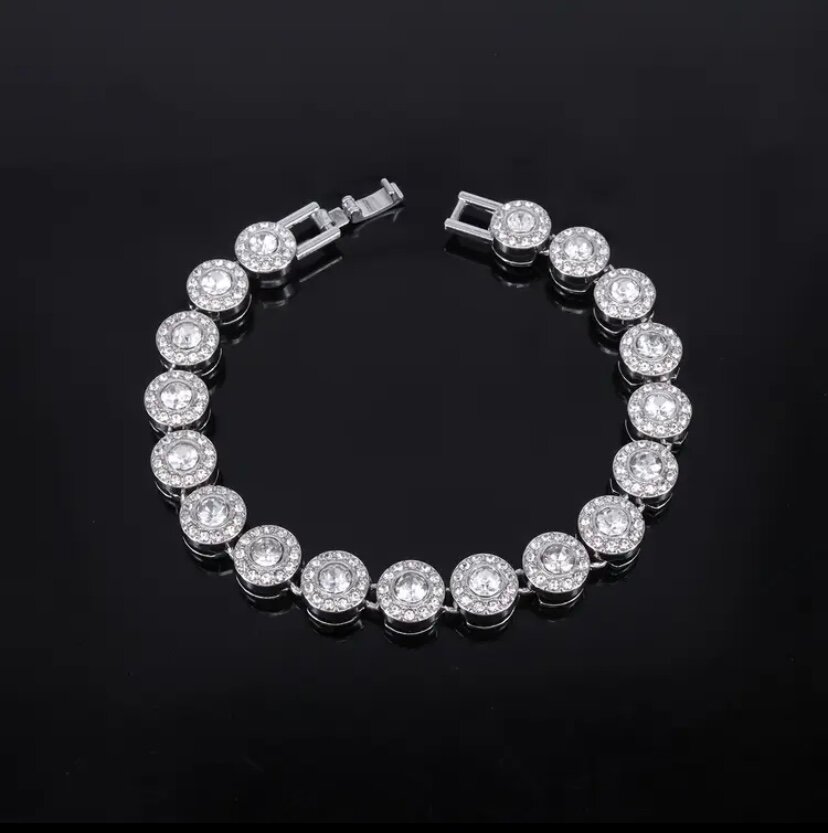 Bracelet en strass élégant