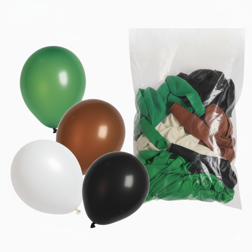 Ballons multicolores fête