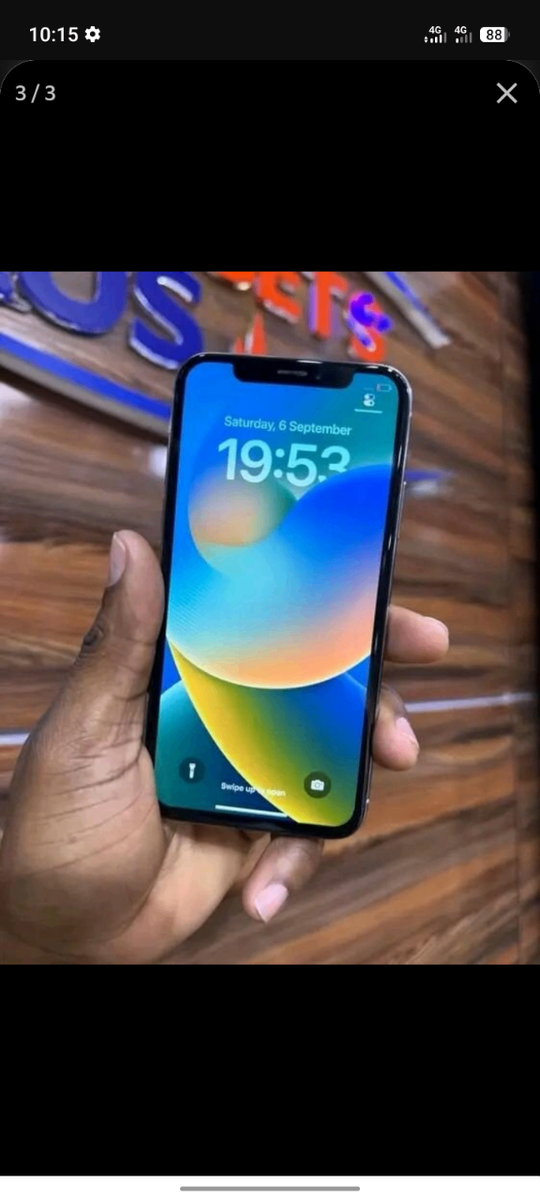 iPhone X 64GB Argent