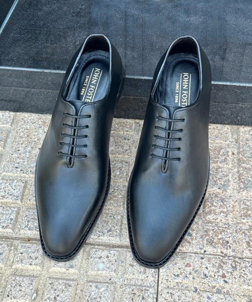 Chaussures Oxford en cuir noir