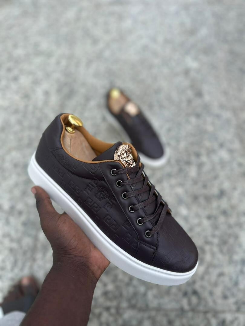 Sneakers en cuir élégants