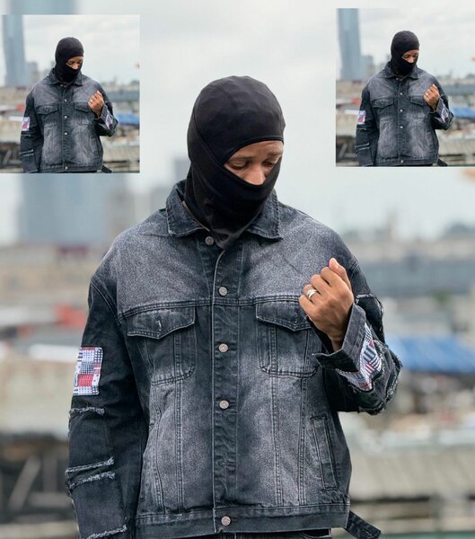 Veste en Jean Streetwear