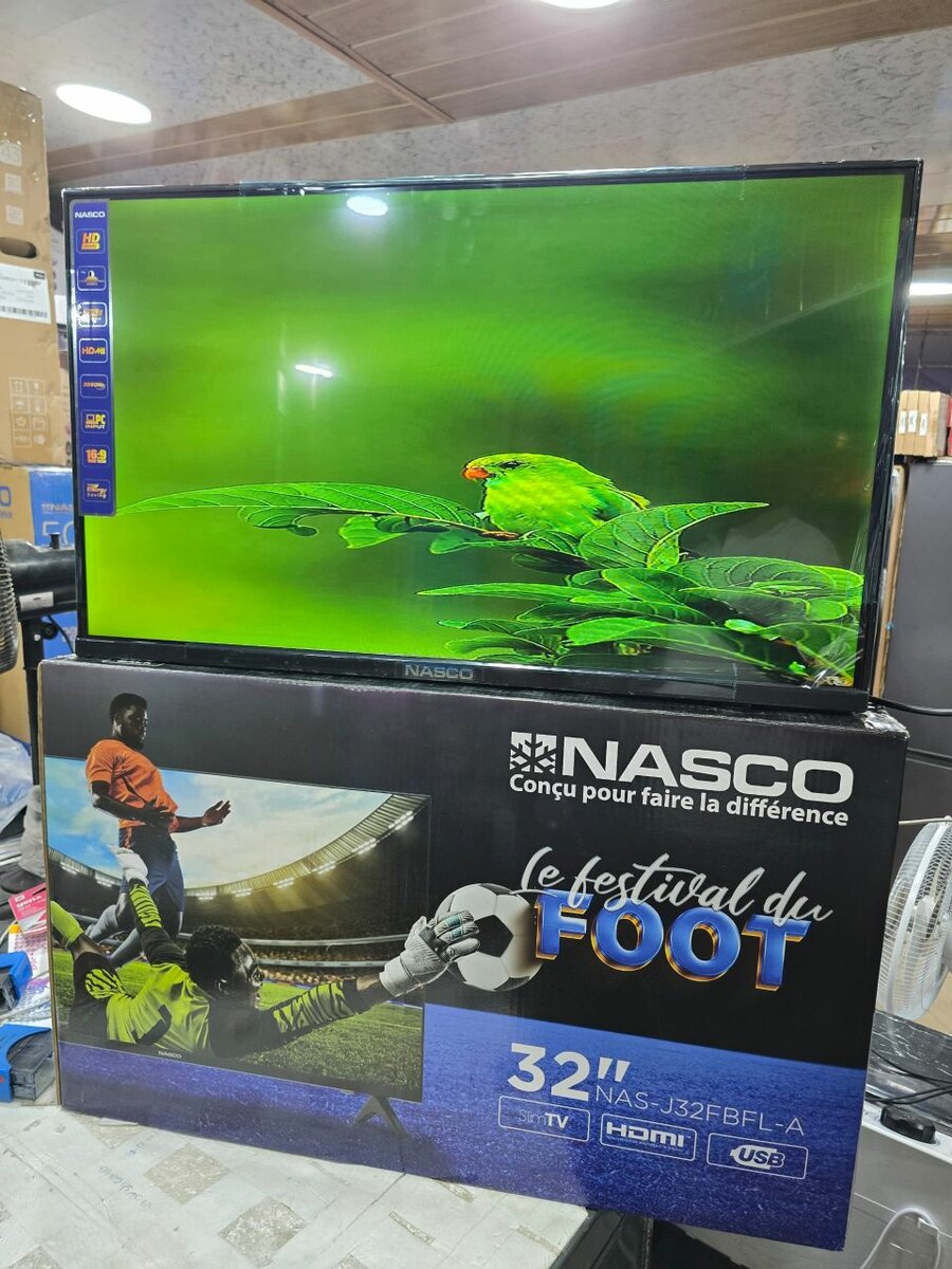 NASCO TV 32" LED HD